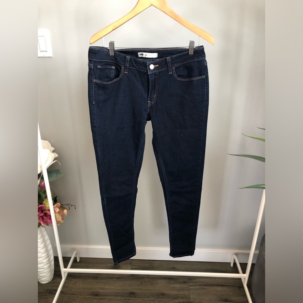 Levi's Dark Indigo Skinny Jeans